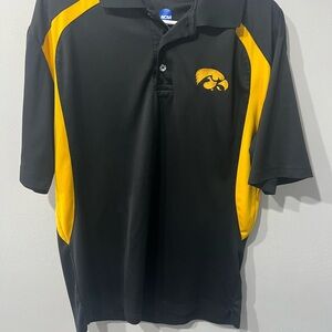 NCAA Black and Gold Men's Polo Shirt